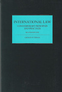 Cover of International Law: Contemporary Principles and Practices