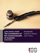 Cover of The Constitution of the Commonwealth of Australia Annotated