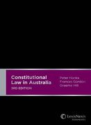 Cover of Constitutional Law in Australia