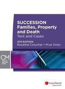 Cover of Succession: Families, Property and Death