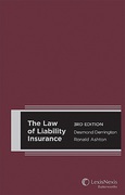 Cover of The Law of Liability Insurance