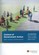 Cover of Control of Government Action: Text, Cases & Commentary