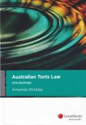 Cover of Australian Torts Law