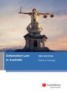 Cover of Defamation Law in Australia