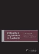 Cover of Delegated Legislation in Australia