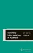 Cover of Statutory Interpretation in Australia