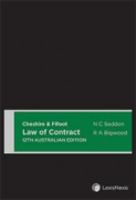 Cover of Cheshire and Fifoot's Law of Contract 12th Australian Edition