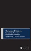 Cover of Company Directors: Principles of Law and Corporate Governance