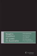 Cover of Nygh's Conflict of Laws in Australia