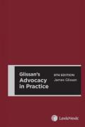 Cover of Glissan's Advocacy in Practice