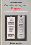Cover of Counterfeiting and Forgery:  A Practical Guide to the Law