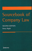 Cover of Sourcebook of Company Law