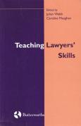 Cover of Teaching Lawyers' Skills