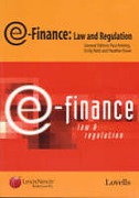 Cover of E-Finance: Law and Regulation