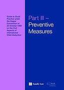 Cover of Guide to Good Practice under the Hague Convention of 25 October 1980: Part III - Preventative Measures