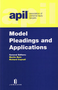 Cover of APIL Model Pleadings and Applications