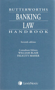 Cover of Butterworths Banking Law Handbook