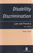 Cover of Disability Discrimination: Law and Practice