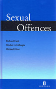 Cover of Sexual Offences