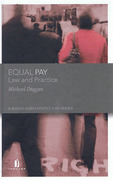 Cover of Equal Pay: Law and Practice