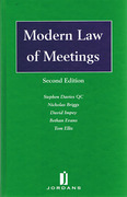 Cover of Modern Law of Meetings