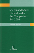 Cover of Shares and Share Capital Under the Companies Act 2006