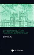Cover of Butterworths Guide to the Insolvency Rules