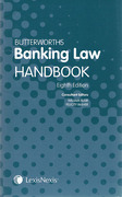 Cover of Butterworths Banking Law Handbook