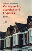 Cover of Silverman and Hewitson: Conveyancing Searches and Enquiries