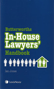 Cover of Butterworth's In-House Lawyer's Handbook