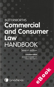 Cover of Butterworths Commercial and Consumer Law Handbook (eBook)