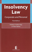 Cover of Insolvency Law: Corporate and Personal