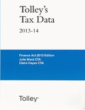 Cover of Tolley's Tax Data 2013-14: Finance Act 2013 Edition