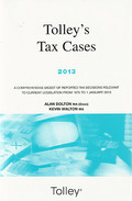 Cover of Tolley's Tax Cases 2013
