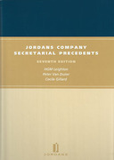 Cover of Jordans Company Secretarial Precedents