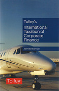 Cover of Tolley's International Taxation of Corporate Finance