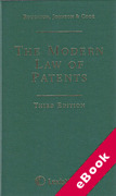 Cover of The Modern Law of Patents (eBook)