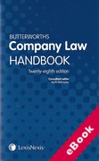 Cover of Butterworths Company Law Handbook 2014 (eBook)