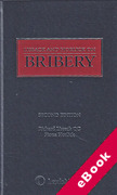 Cover of Lissack & Horlick on Bribery (eBook)