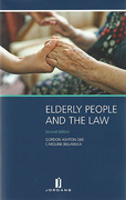 Cover of Elderly People and the Law