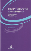 Cover of Probate Disputes and Remedies