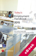 Cover of Tolley's Employment Handbook 2015 (eBook)