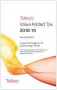 Cover of Tolley's Value Added Tax 2018-19: 2nd edition