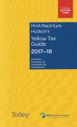 Cover of MHA MacIntyre Hudson's Yellow Tax Guide 2017-18