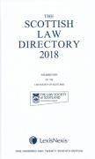 Cover of The Scottish Law Directory 2018