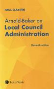 Cover of Arnold-Baker on Local Council Administration