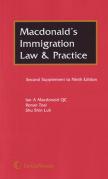 Cover of Macdonald's Immigration Law and Practice 9th ed: 2nd Supplements