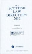 Cover of The Scottish Law Directory 2019