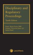 Cover of Disciplinary and Regulatory Proceedings
