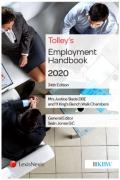 Cover of Tolley's Employment Handbook 2020